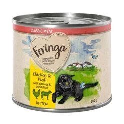 Feringa Kitten 12 X 200 G - Pack Ahorro 7 Feringa Kitten 12 X 200 G - Pack Ahorro -Productos Para Gatos feringa classicmeat kitten chickenveal 200g 1000x1000 6