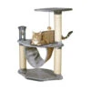 Flamingo Kairo Rascador De 3 Alturas Gris Para Gatos