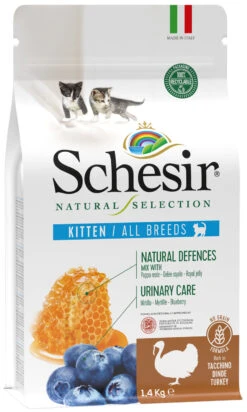 Schesir Natural Selection Kitten Pavo Grain Free