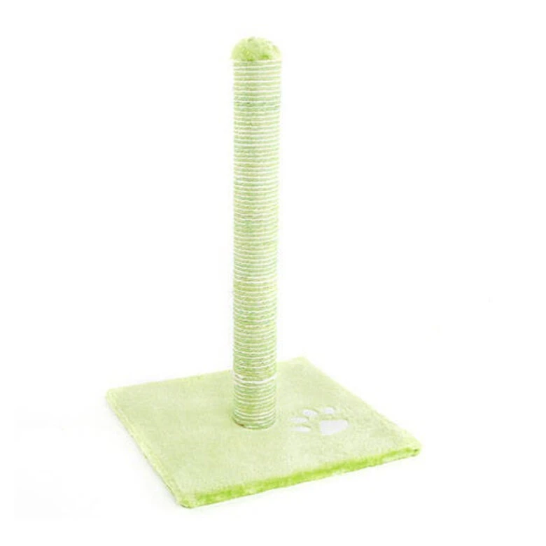 Nayeco Poste Rascador Verde Para Gatos 1 Nayeco Poste Rascador Verde Para Gatos