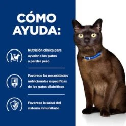 Hill's M/d Prescription Diet Latas Comida Húmeda Para Gatos -Productos Para Gatos pd md cat bk24619m bk28760 how helps es 4