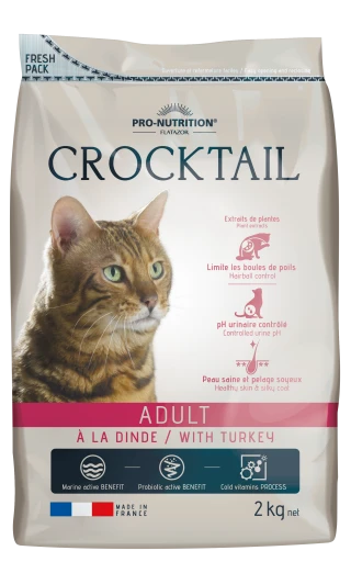 Pienso Para Gatos Crocktail Adult Con Pavo 2 Pienso Para Gatos Crocktail Adult Con Pavo - Imagen 2