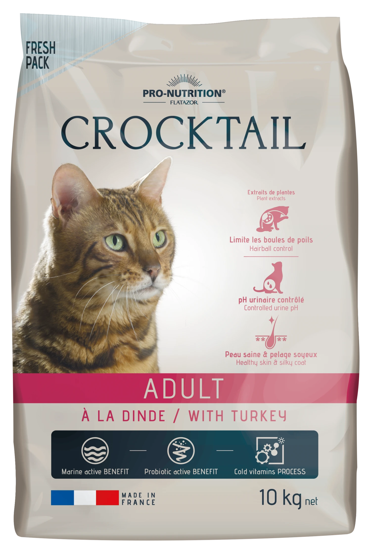 Pienso Para Gatos Crocktail Adult Con Pavo 3 Pienso Para Gatos Crocktail Adult Con Pavo - Imagen 3