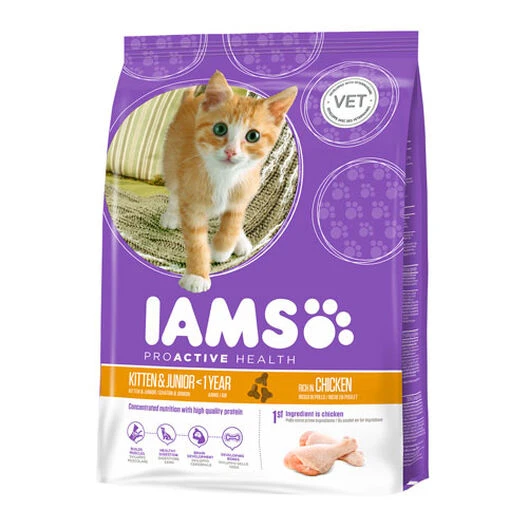 IAMS Kitten&Junior Pollo Pienso Para Gatos 1 IAMS Kitten&Junior Pollo Pienso Para Gatos