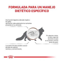 Royal Canin Veterinary Gastrointestinal Hairball Pienso Para Gatos -Productos Para Gatos pienso gatos royal canin feline skin hairball ROY46451 M 6