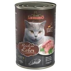 Leonardo All Meat Comida Húmeda Para Gatos 6 X 400 G -Productos Para Gatos pla leonardo leber 400g 4