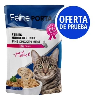 Feline Porta 21 6 X 100 G Comida Húmeda Para Gatos - Pack De Prueba 1 Feline Porta 21 6 X 100 G Comida Húmeda Para Gatos - Pack De Prueba