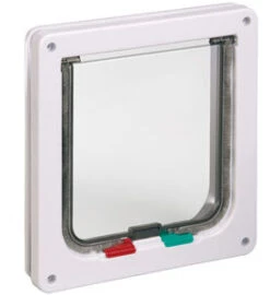 Flamingo Puerta Para Gatos 4 Way 192 X 200 Mm