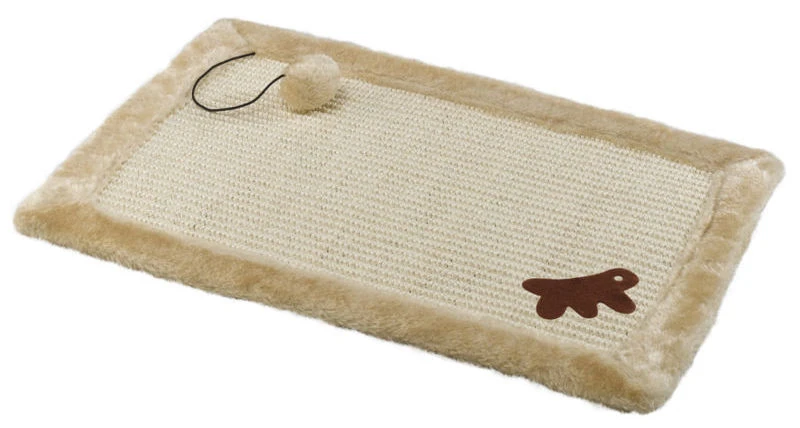 FERPLAST Rascador Alfombra Beige Para Gatos 1 FERPLAST Rascador Alfombra Beige Para Gatos