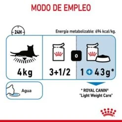 Royal Canin Light Weight Care En Salsa -Productos Para Gatos rc fcn lightweightpouchgravy 10 es es 9