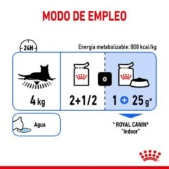 Royal Canin Indoor Sterilised En Salsa -Productos Para Gatos rc spt wet indstergravy cv 6 es es 5