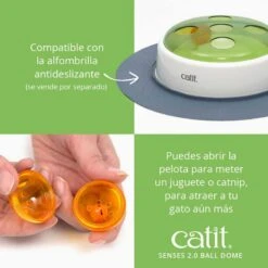 Catit Senses Ball Dome -Productos Para Gatos senses ball dome 6