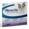 CEVA Strectis Pipeta Spot-On Para Gatos 0,5-5 Kg (68mg/34mg)