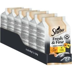 Sheba Fresh & Fine 72 X 50 G - Pack % -Productos Para Gatos truthahn gelee 2 4