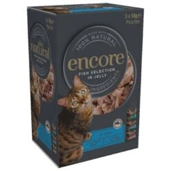 Encore En Gelatina En Bolsitas 20 X 50 G Para Gatos - Pack Ahorro Mixto -Productos Para Gatos wcf fish selection mix jelly pouch 3