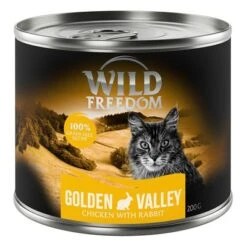 Pack Ahorro Wild Freedom Adult 12 X 200 G -Productos Para Gatos wildfreedom classic golden valley 200g 1000x1000 5