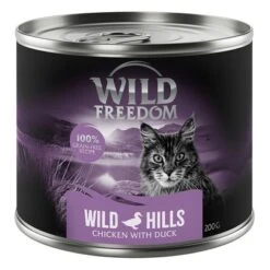 Pack Ahorro Wild Freedom Adult 12 X 200 G -Productos Para Gatos wildfreedom classic wild hills 200g 1000x1000 1