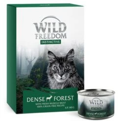 Wild Freedom Instinctive 6 X 140 G En Latas 24 Wild Freedom Instinctive 6 X 140 G En Latas -Productos Para Gatos wildfreedom instinctive denseforest boxcan 140g 1000x1000 7
