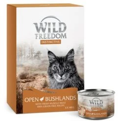 Wild Freedom Instinctive 6 X 140 G En Latas 36 Wild Freedom Instinctive 6 X 140 G En Latas -Productos Para Gatos wildfreedom instinctive openbushlands boxcan 140g 1000x1000 1